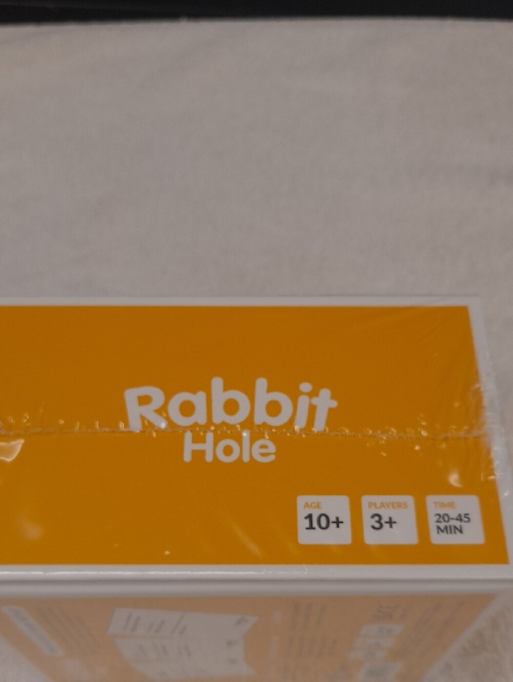 Rabbit Hole Card Game - Orange - Picture 3 of 4
